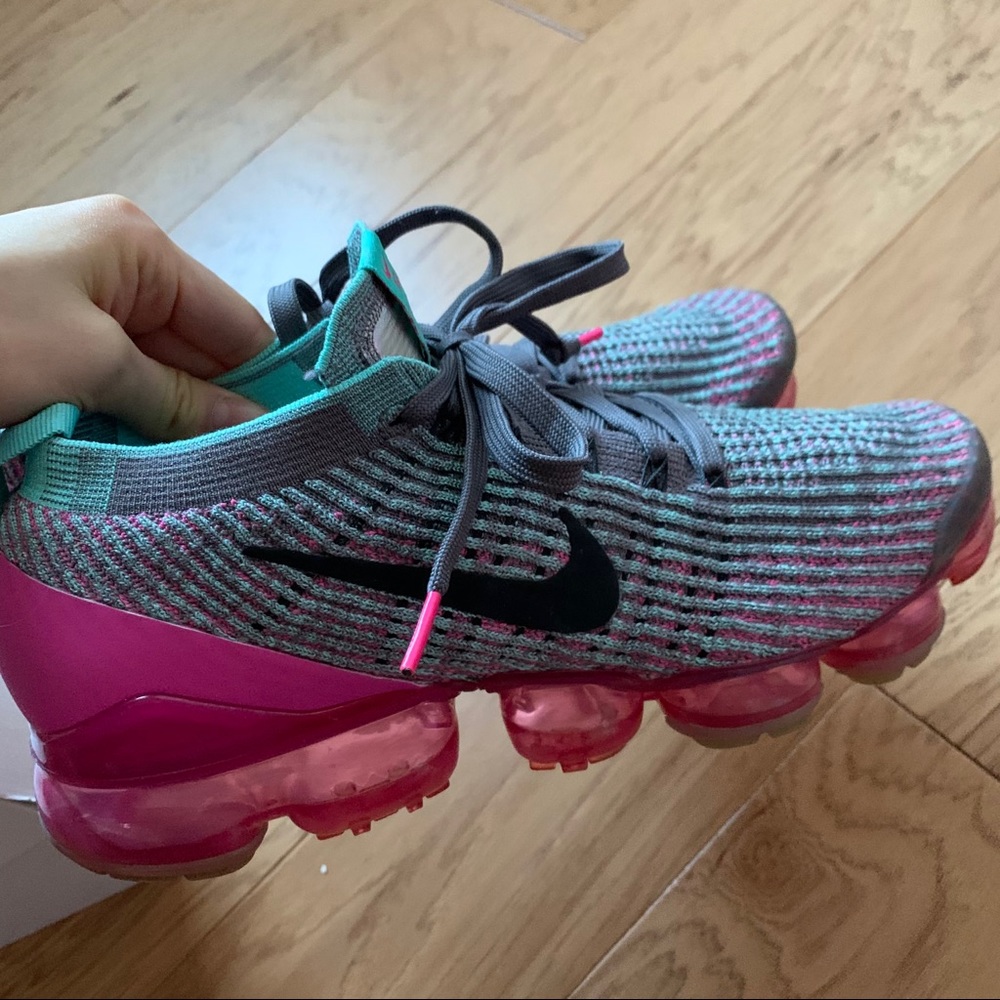 Nike air max pink and blue colorful sneakers